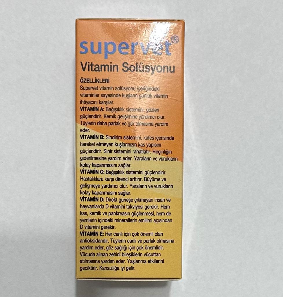 SUPERVET VİTAMİN (24 ADET)