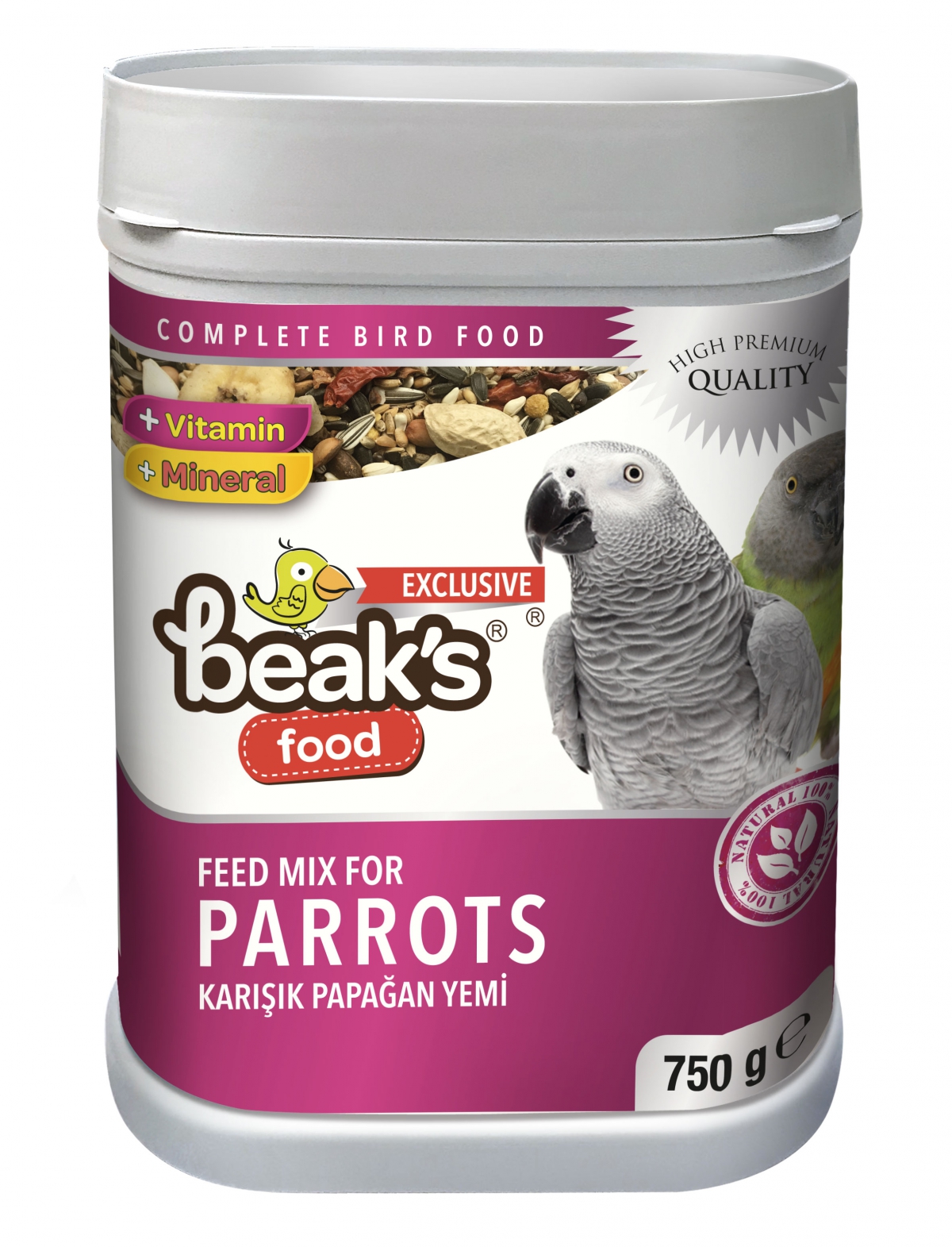 BEASK KUTU PARROT 6 AD 750 GR