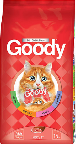 GOODY KEDİ MAMASI 15 KG