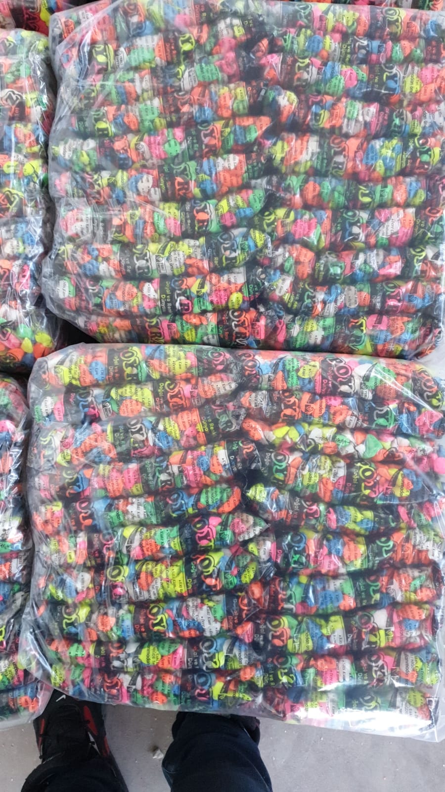 RENKLİ ÇAKIL 20 KG (20 ADET)