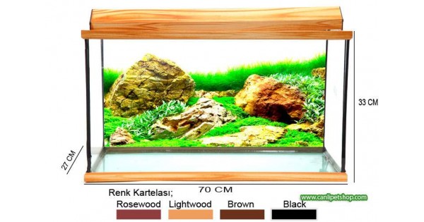70 CM ALÜMİNYUM AKVARYUM