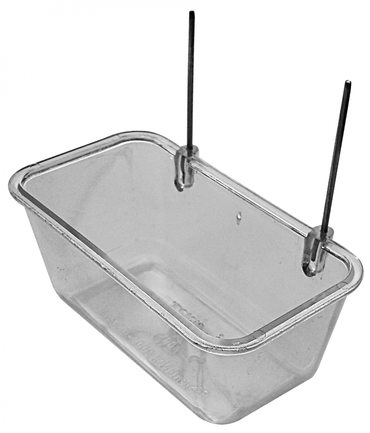 8 CM TELLİ SEFFAF MAMALIK 96 ADET