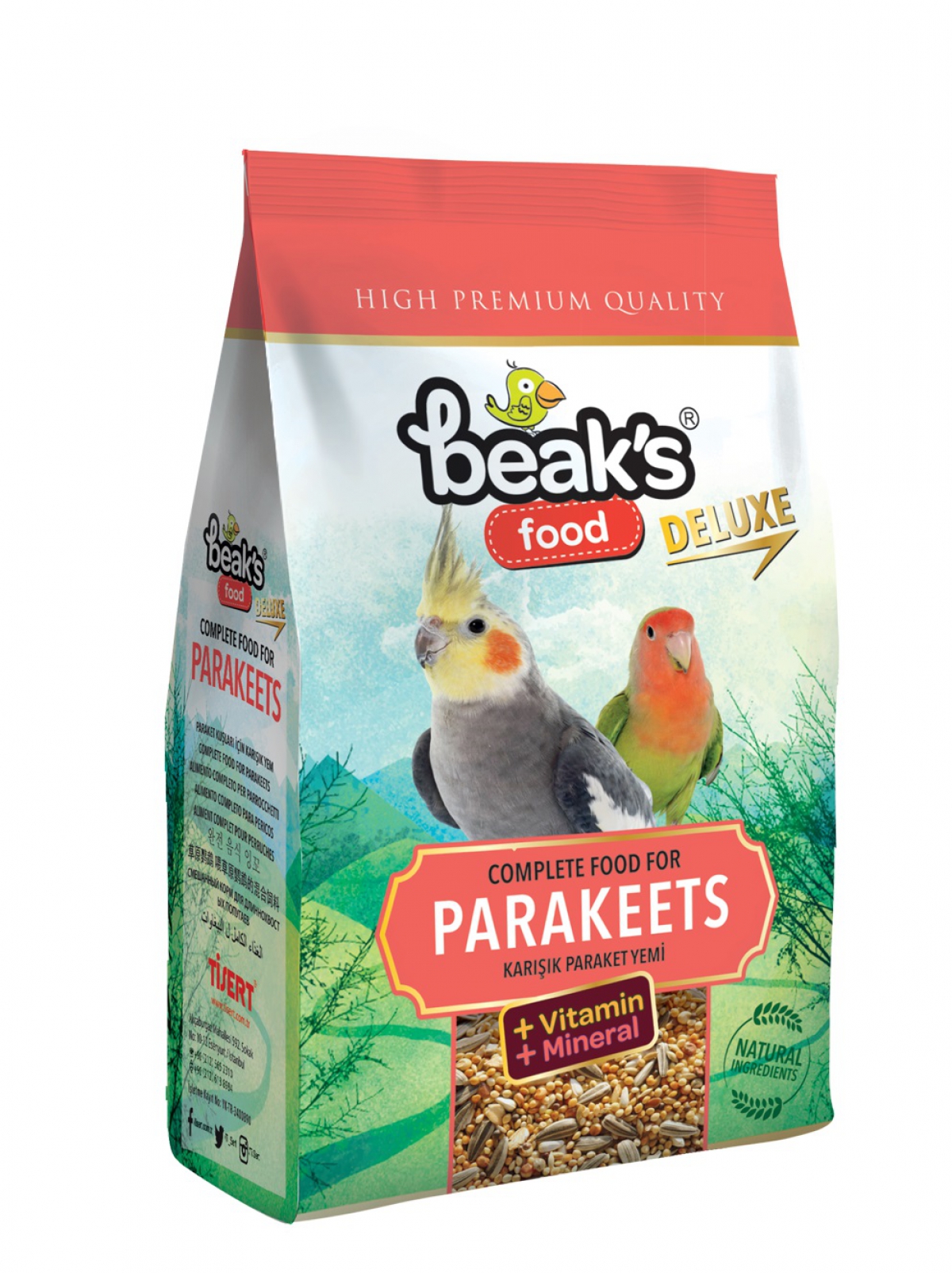 BEAKS PARAKET (SULTAN) 500 GR
