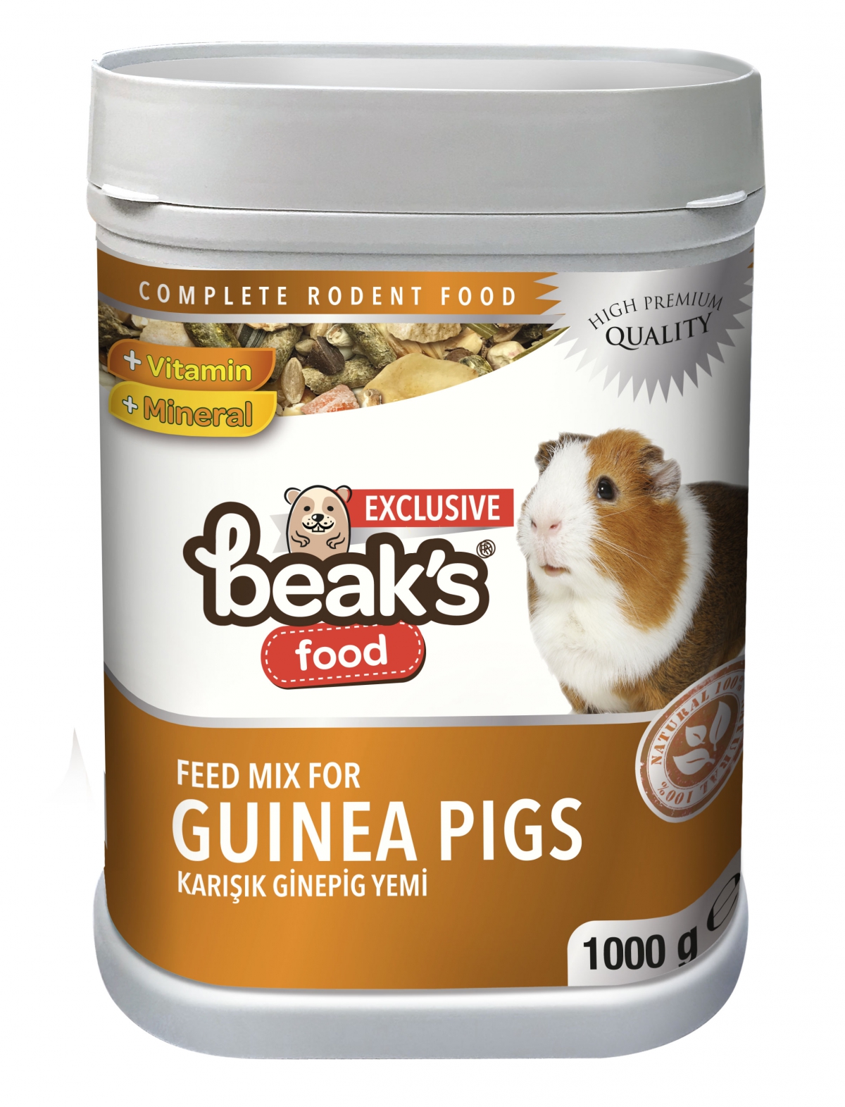 BEAKS KUTU GINEPİK YEMİ 6 AD 1000 GR