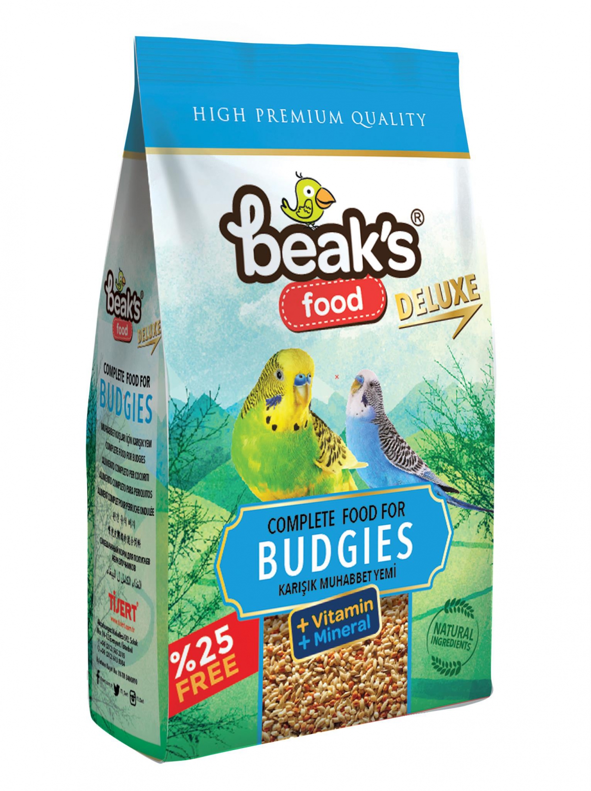 BEAKS MUHABBET YEMİ 800+200 GR