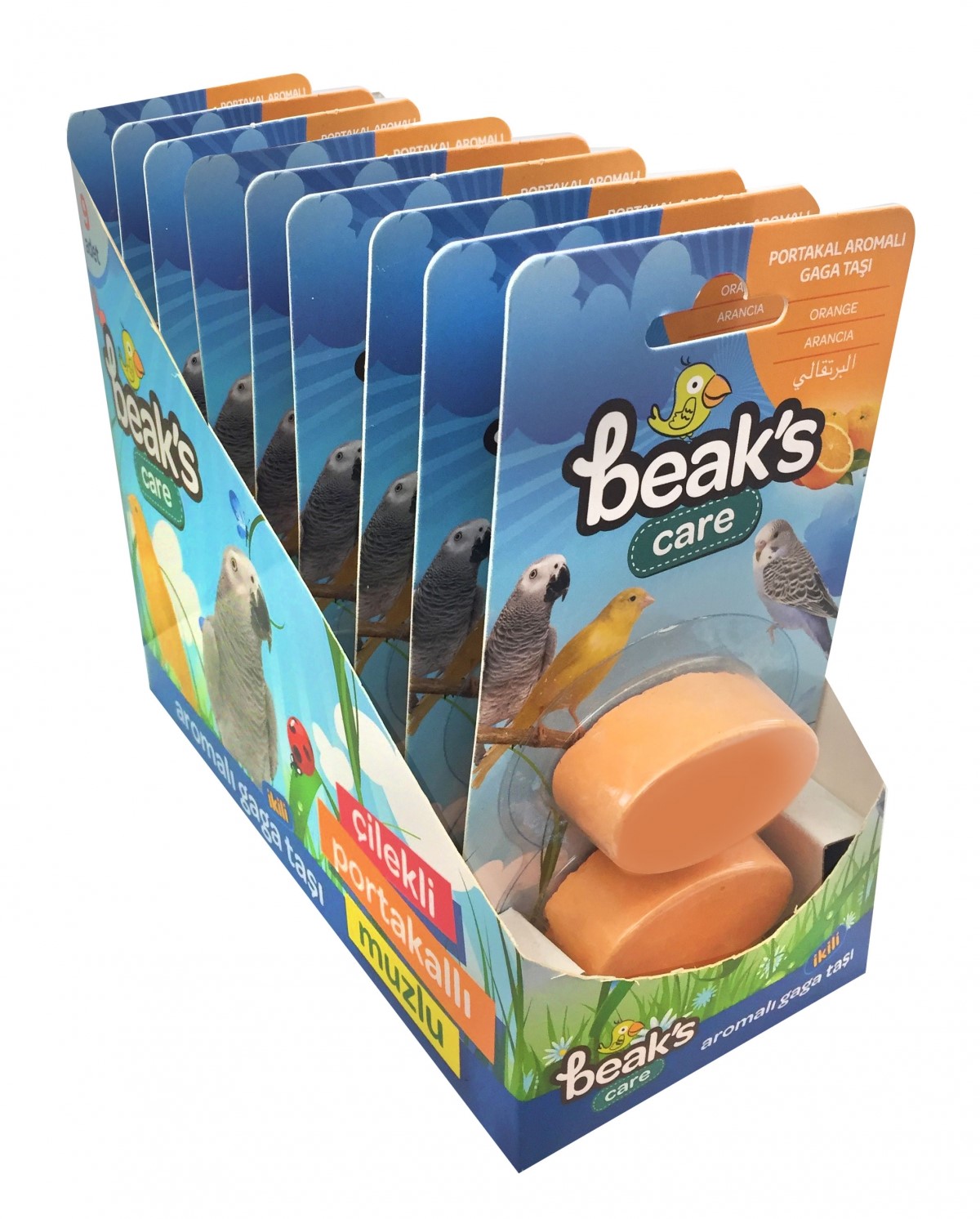 BEAKS 2 Lİ PORTAKALGAGA TAŞI 9 ADET